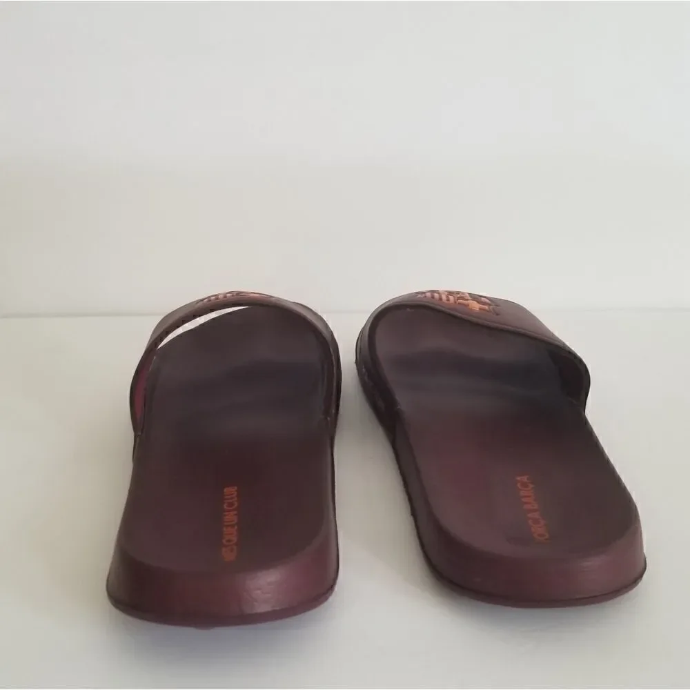 FCB Barcelona Men slippers sz 12